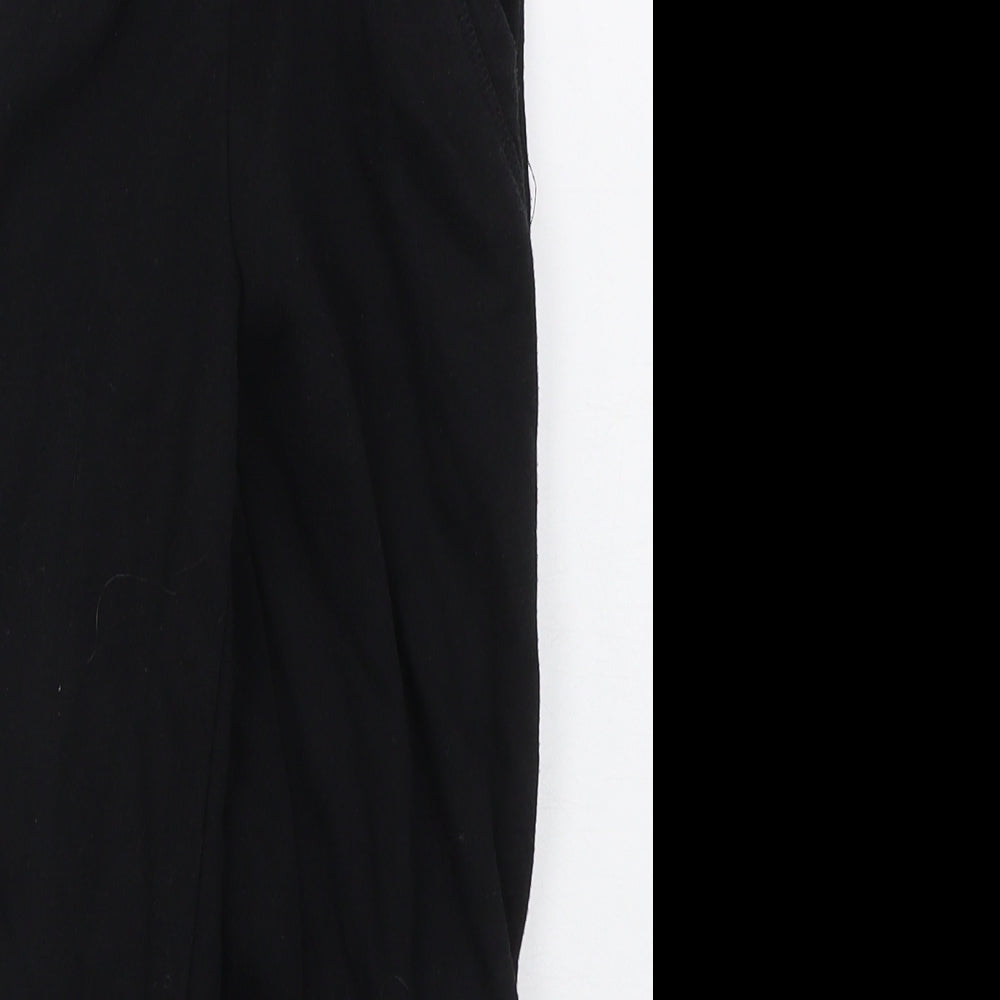 Primark Boys Black  Cotton Sweatpants Trousers Size 5-6 Years  Regular Drawstring