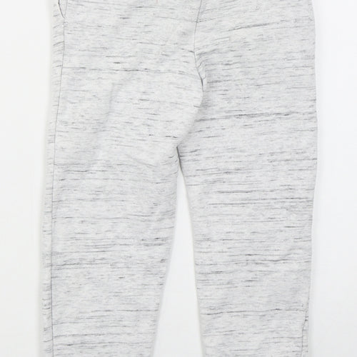 Primark Boys Grey  Cotton Sweatpants Trousers Size 5-6 Years  Regular Drawstring
