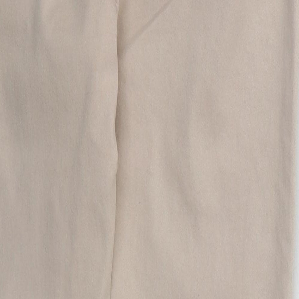 Peacocks Womens Pink  Cotton Skinny Jeans Size 14 L28 in Regular Button