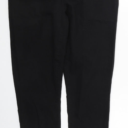 Denim Co Womens Black  Cotton Jegging Jeans Size 16 L27 in Regular