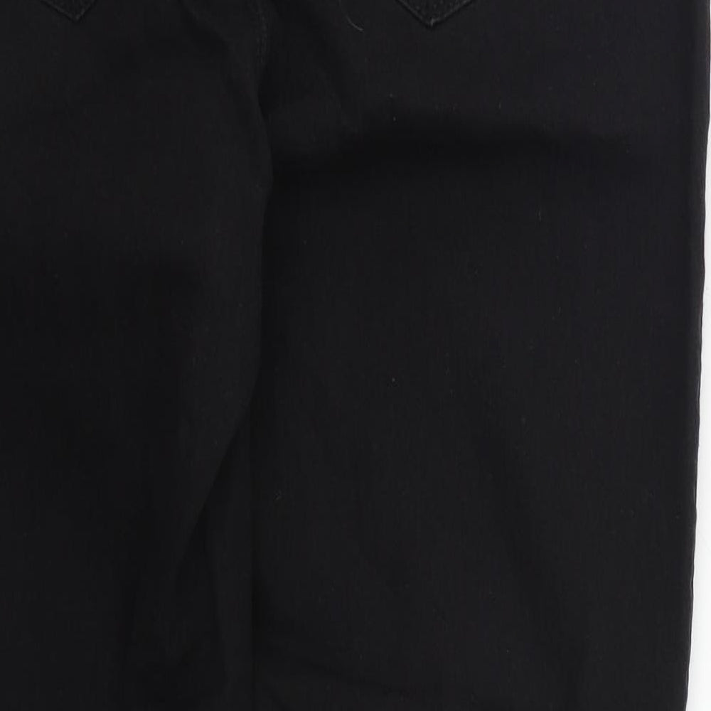 Denim Co Womens Black  Cotton Jegging Jeans Size 16 L27 in Regular