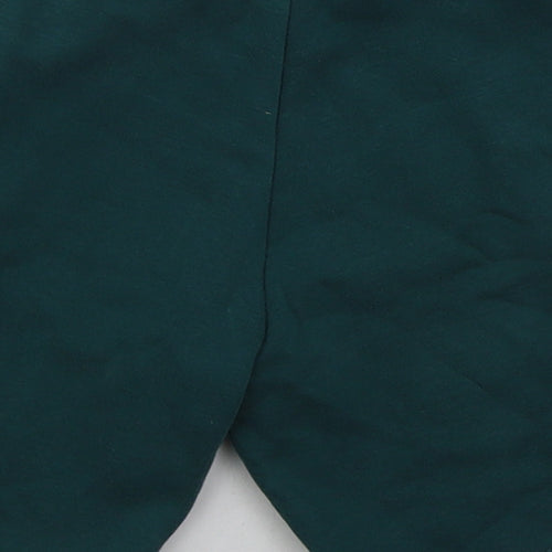 NEXT Boys Green  Cotton Sweat Shorts Size 5 Years  Regular Drawstring