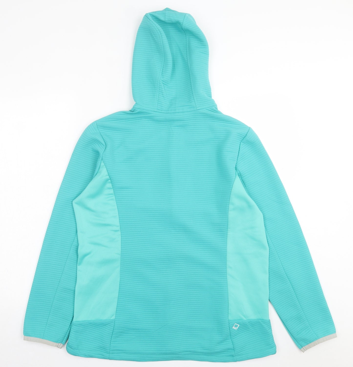 Regatta Womens Blue  Polyester Full Zip Hoodie Size 16  Zip