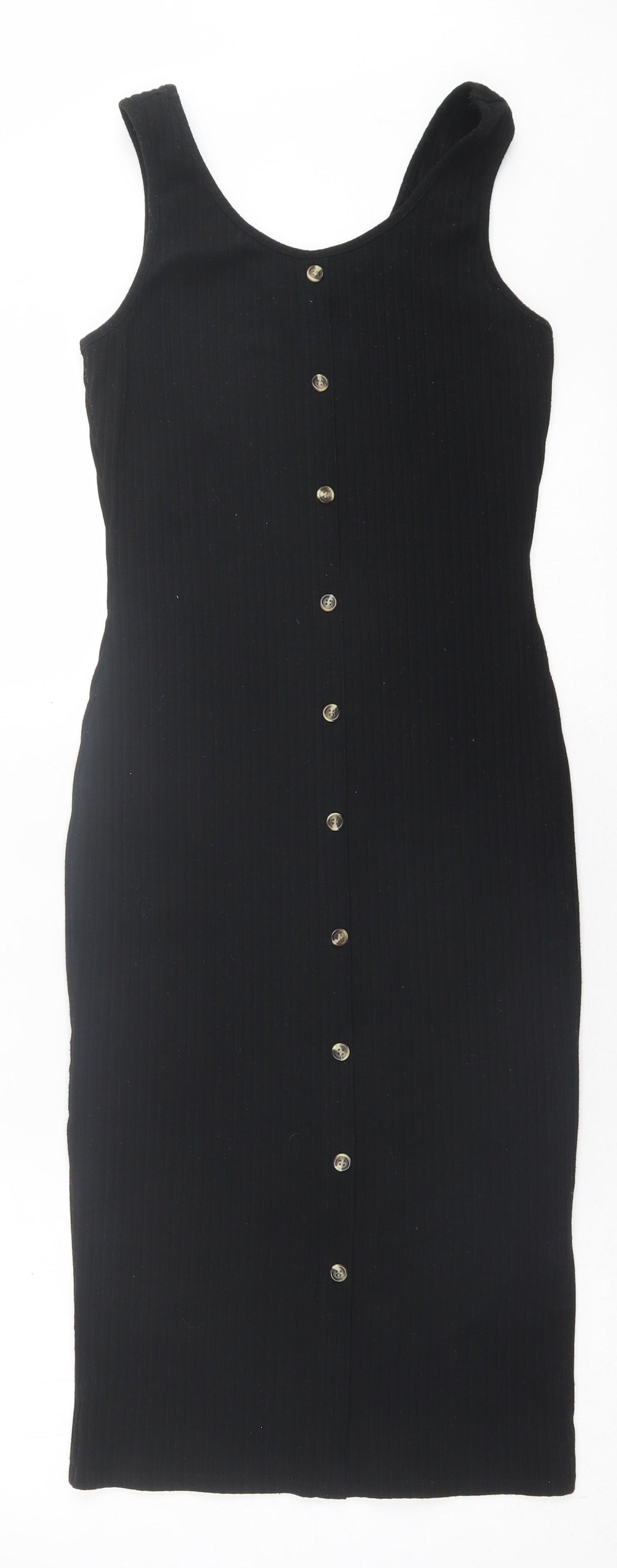 New Look Girls Black  Polyester A-Line  Size 14-15 Years  Scoop Neck Pullover