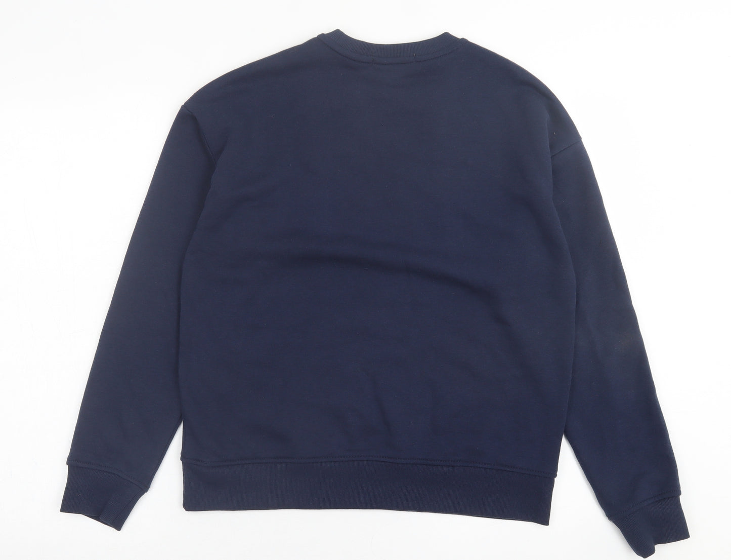 Primark Womens Blue  Cotton Pullover Sweatshirt Size XS  Pullover