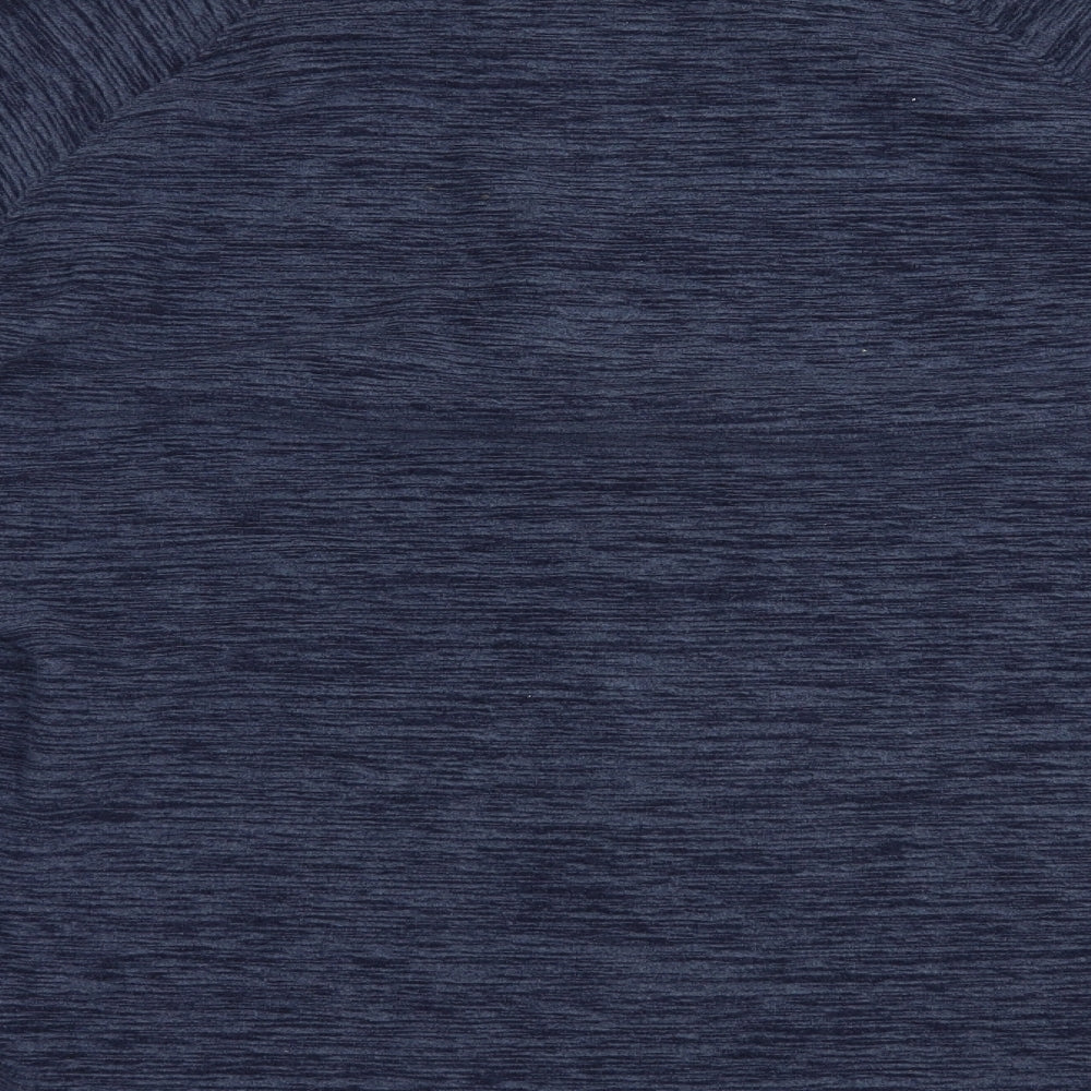 Mountain Warehouse Mens Blue  Polyester Full Zip Sweatshirt Size 2XL