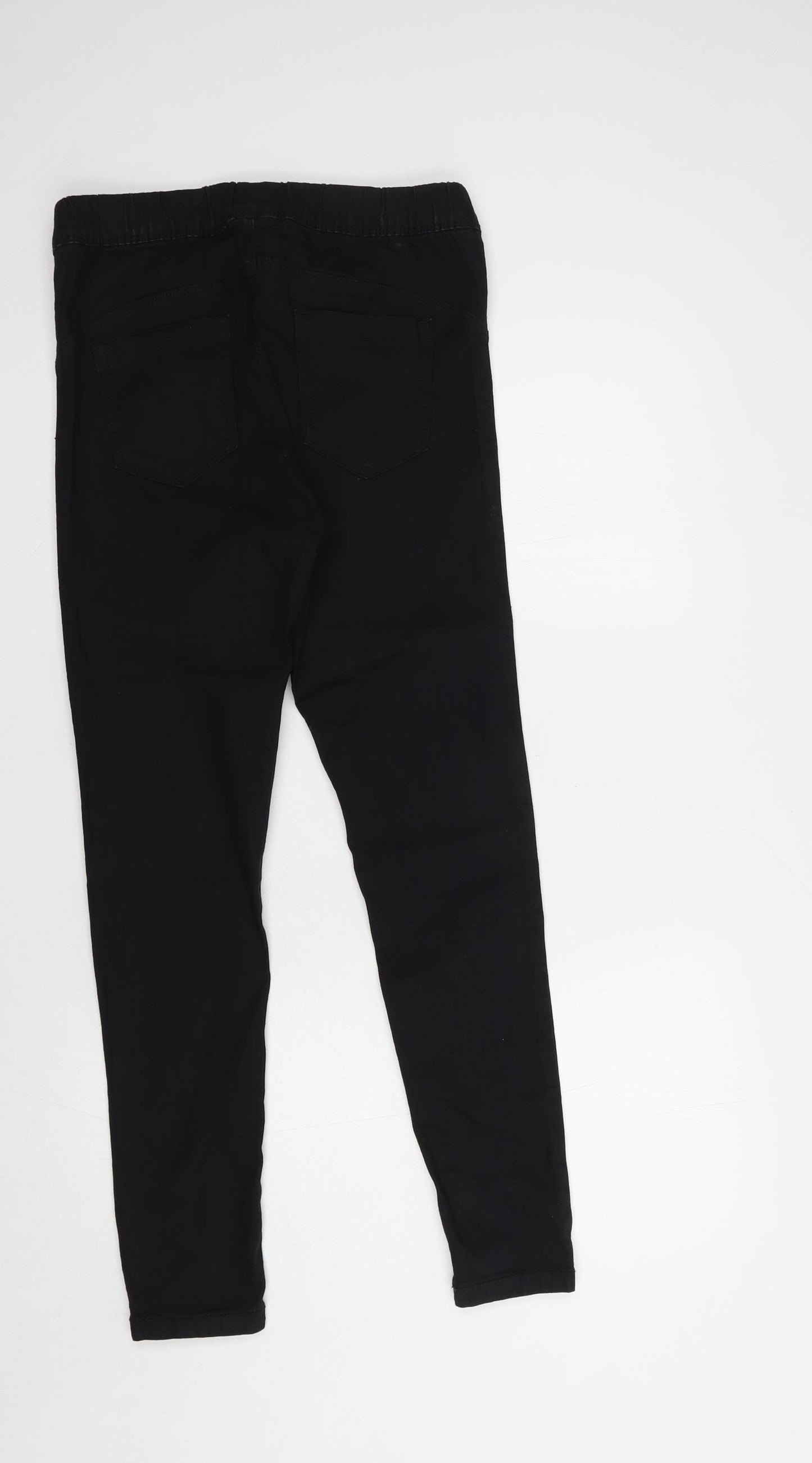 Denim Co. Womens Black  Cotton Jegging Jeans Size 12 L30 in Regular