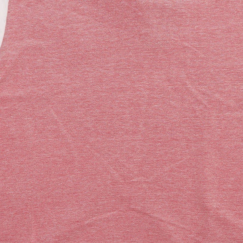 L.F.C. Mens Pink  Cotton  Polo Size L Collared Button - Liverpool FC