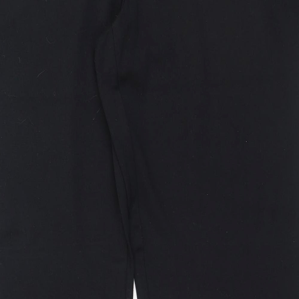 Marks and Spencer Womens Black  Polyester Jegging Trousers Size 18 L29 in Regular