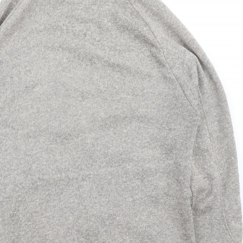 Cedar Wood State Mens Beige High Neck  Polyester Pullover Jumper Size M