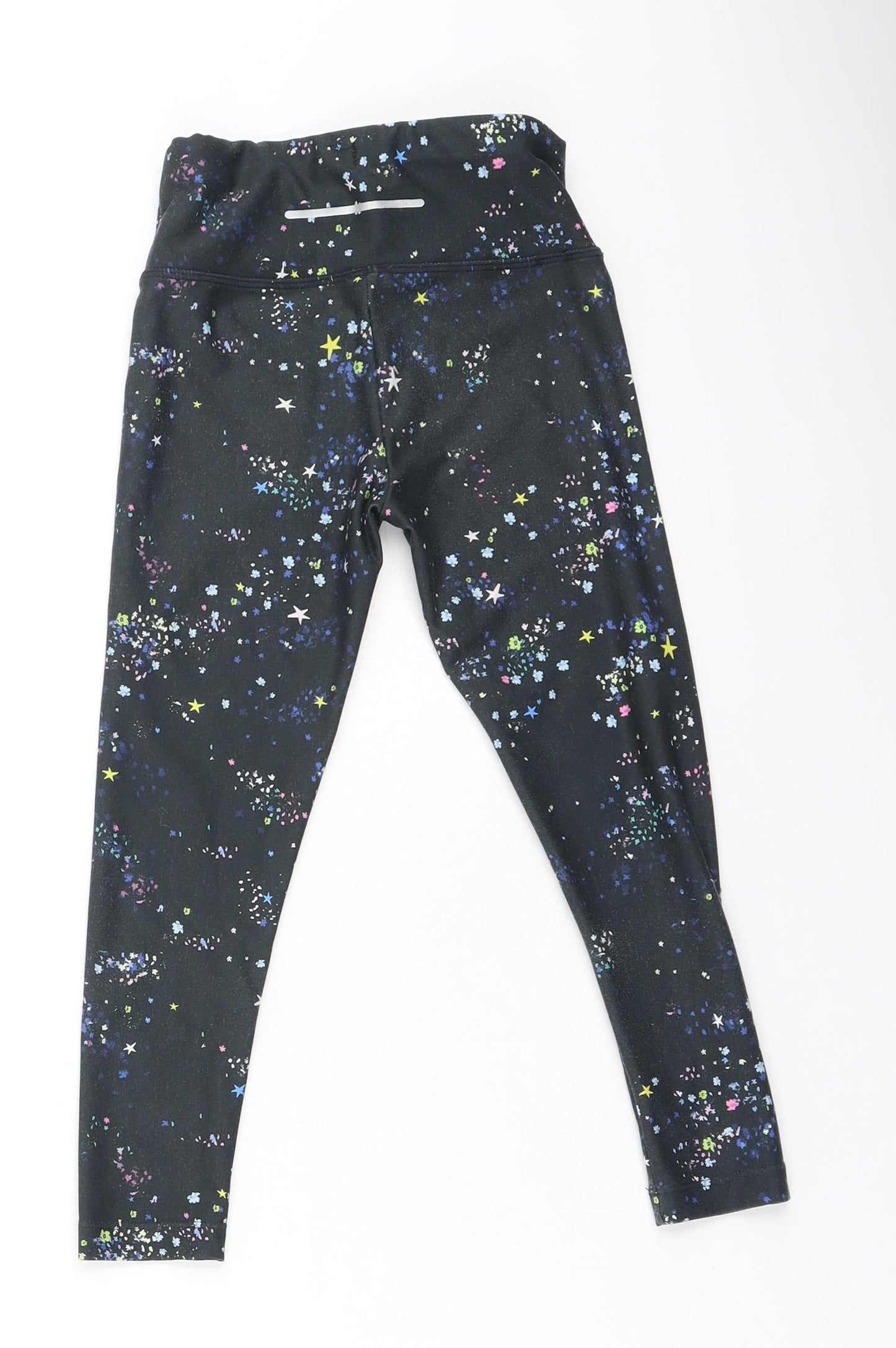 Leigh Tucker Girls Multicoloured  Polyester Jegging Trousers Size 5-6 Years  Regular