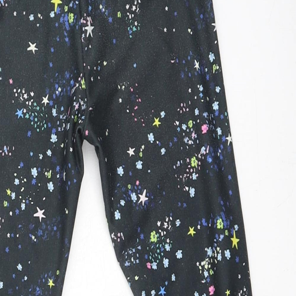 Leigh Tucker Girls Multicoloured  Polyester Jegging Trousers Size 5-6 Years  Regular