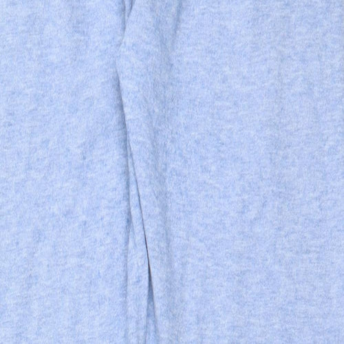 NEXT Womens Blue  Viscose Jogger Trousers Size M L28 in Regular