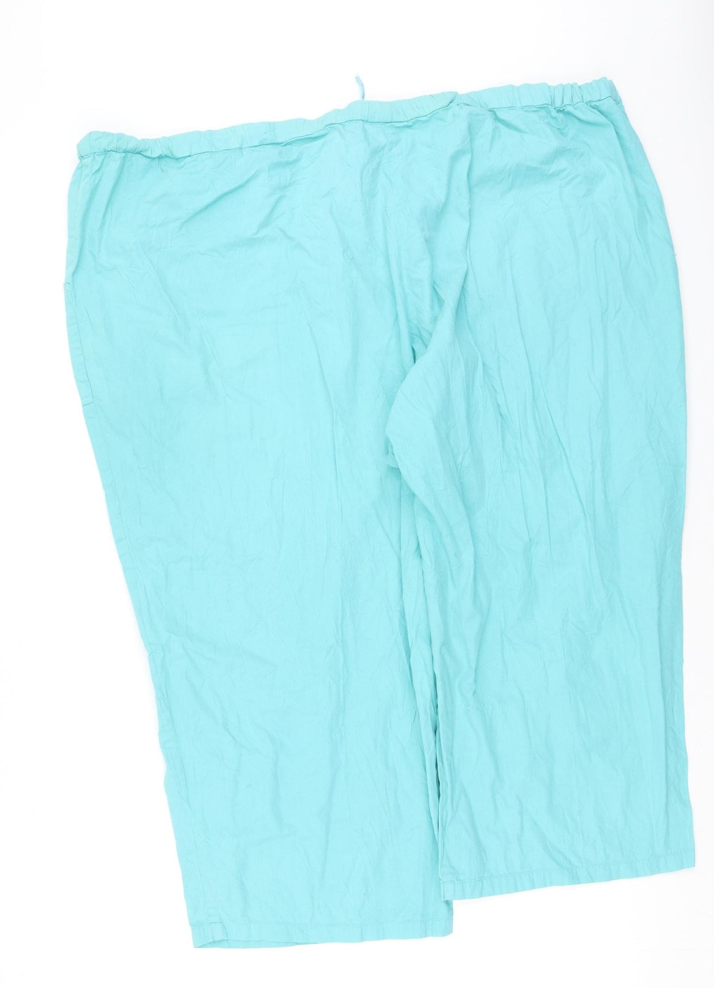 Classics Womens Green  Cotton Cargo Trousers Size 30 L25 in Regular