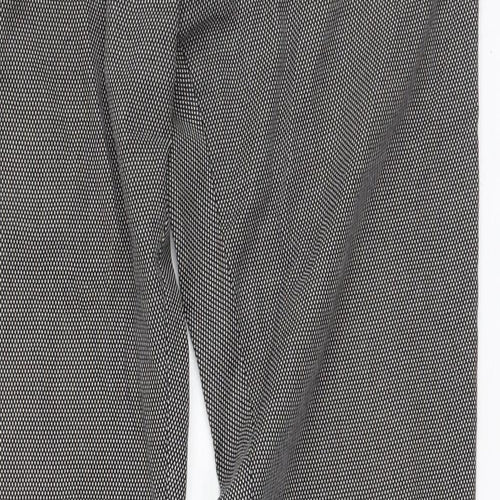 Zara Mens Grey  Cotton Trousers  Size 34 L27 in Regular