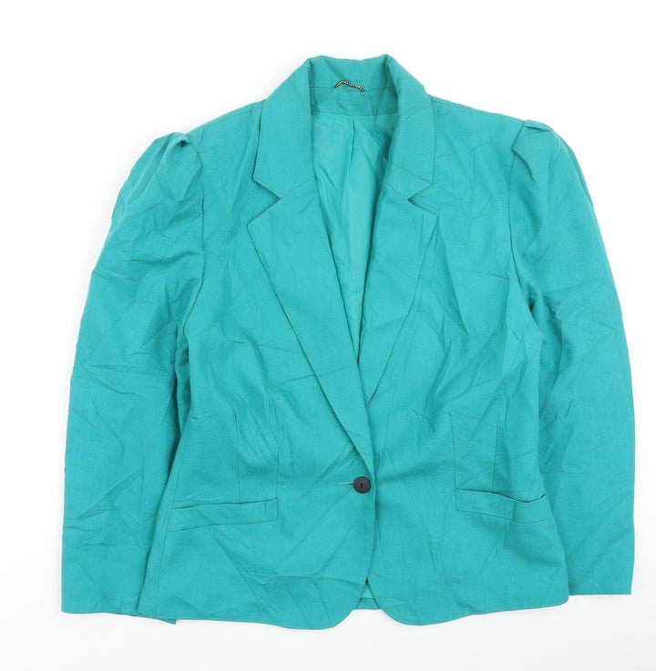 Dorothy Perkins Womens Green Jacket Coatigan Size 12