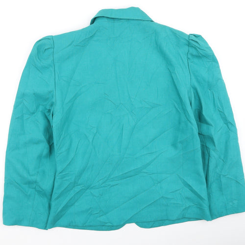 Dorothy Perkins Womens Green   Jacket Coatigan Size 12