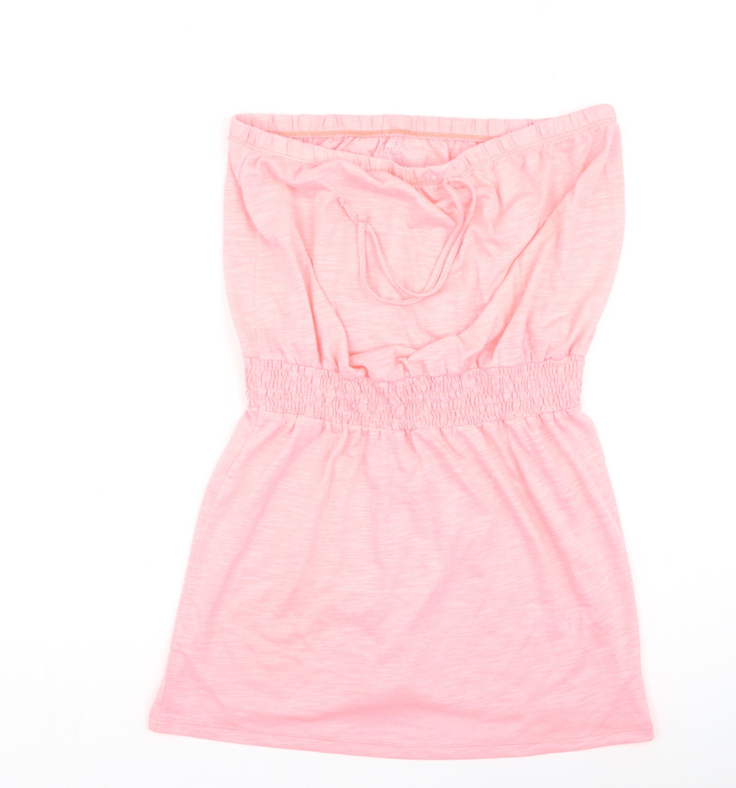 Papaya Womens Pink  Polyester Fit & Flare  Size L  Off the Shoulder