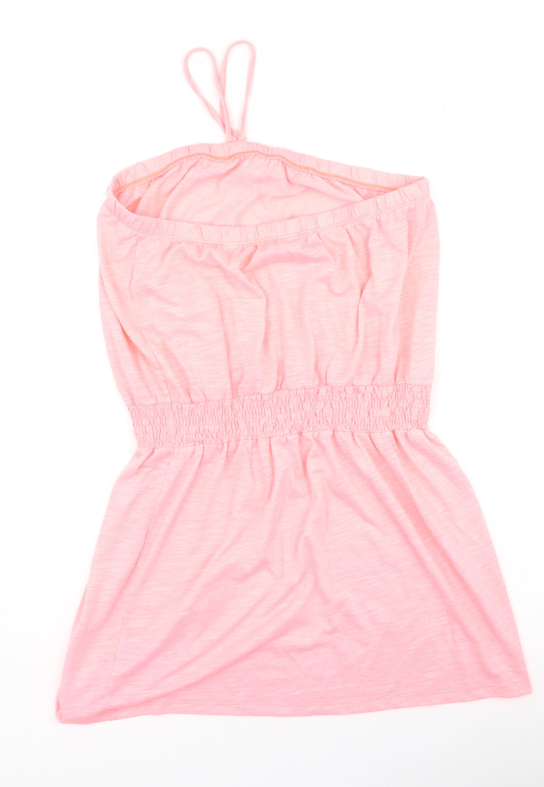 Papaya Womens Pink  Polyester Fit & Flare  Size L  Off the Shoulder