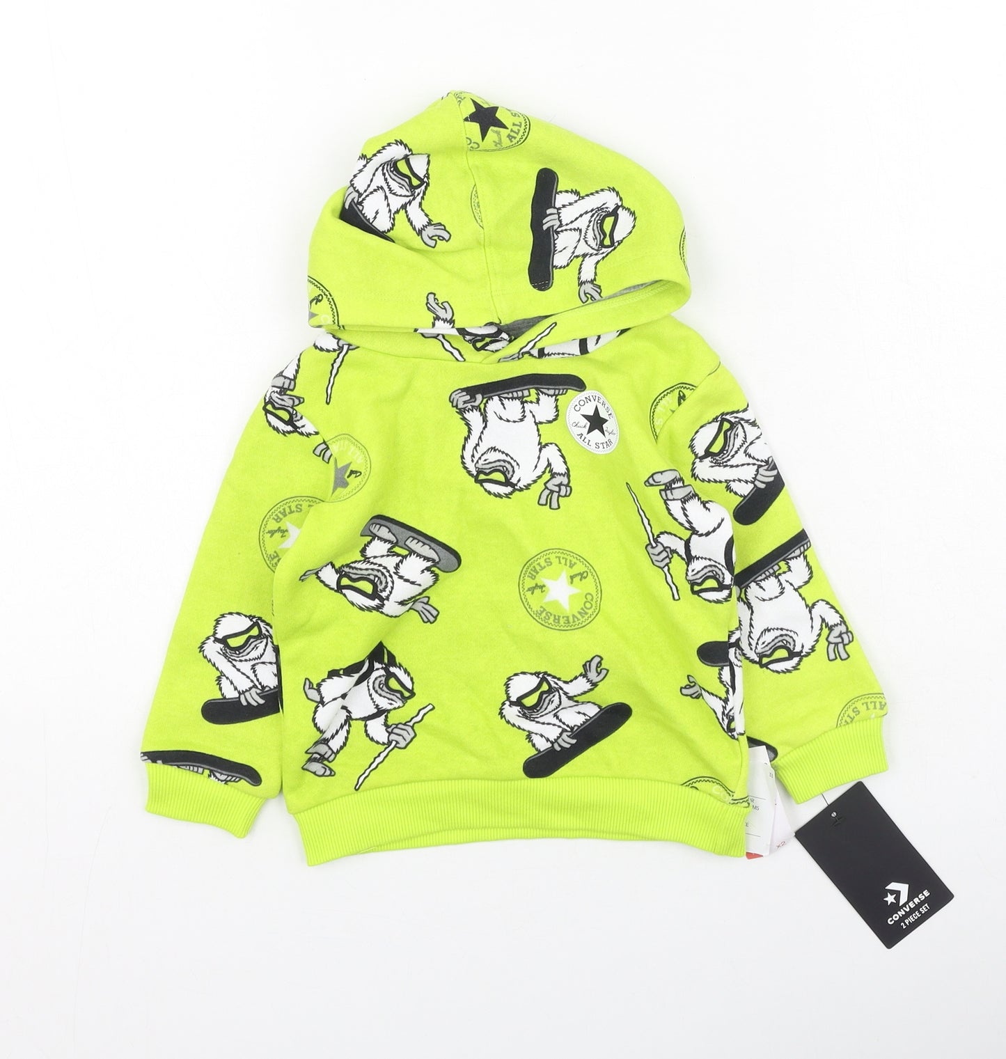 Converse Baby Green  Cotton Pullover Jumper Size 18-24 Months