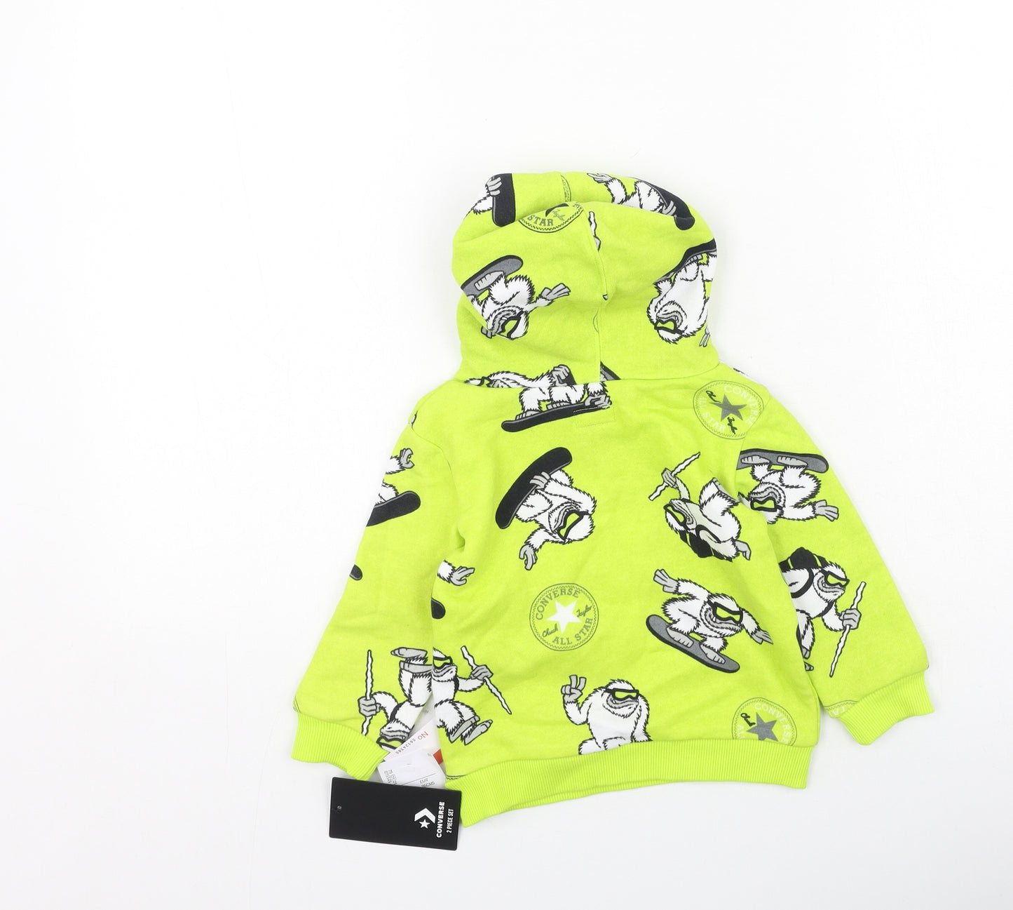 Converse Baby Green  Cotton Pullover Jumper Size 18-24 Months