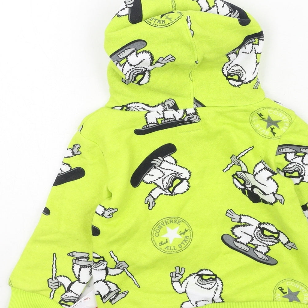 Converse Baby Green  Cotton Pullover Jumper Size 18-24 Months