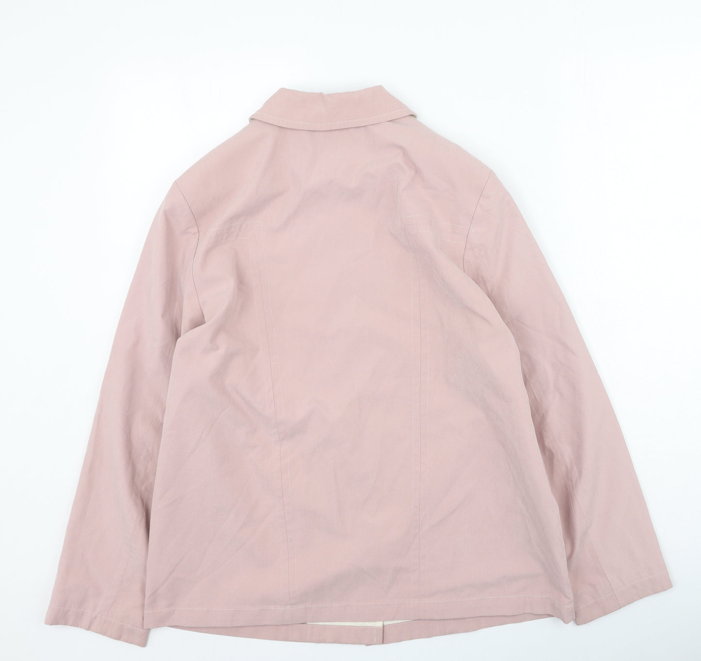 Preworn Womens Pink   Jacket Coatigan Size 10