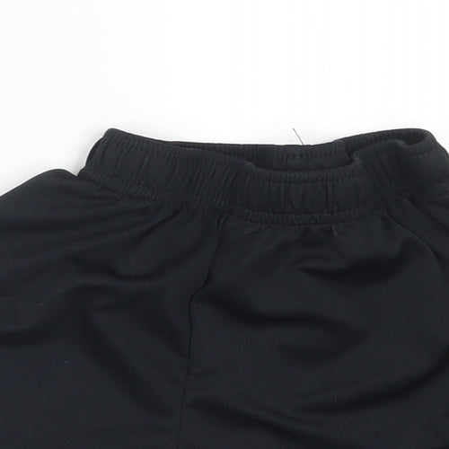 Sondico Boys Black  Polyester Sweat Shorts Size 5-6 Years  Regular