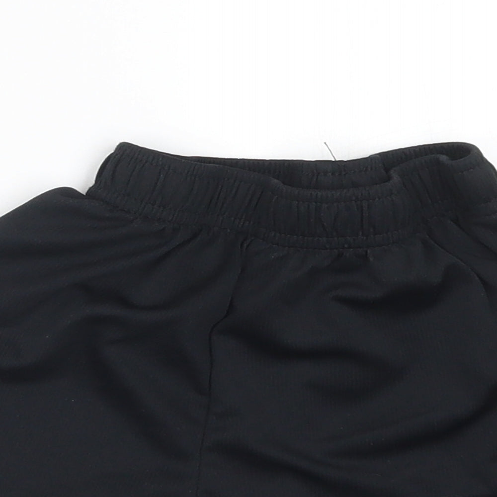 Sondico Boys Black  Polyester Sweat Shorts Size 5-6 Years  Regular