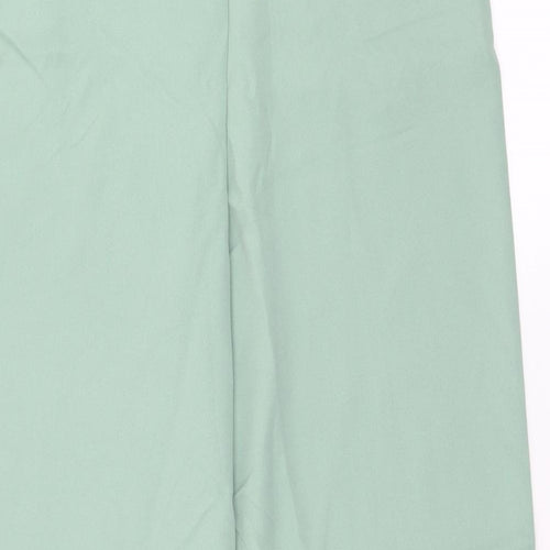 SheIn Womens Green  Polyester Trousers  Size 30 in L27 in Regular Hook & Eye