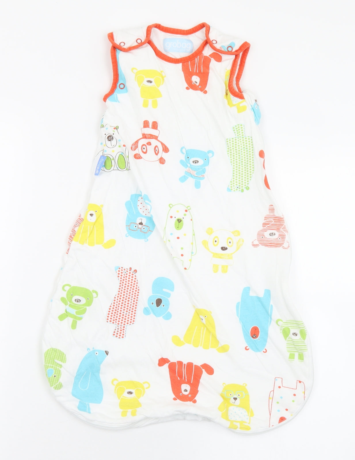 Gro Baby Multicoloured Geometric Cotton Babygrow One-Piece Size 0-3 Months  Snap - 0-6 Baby sleeping bag