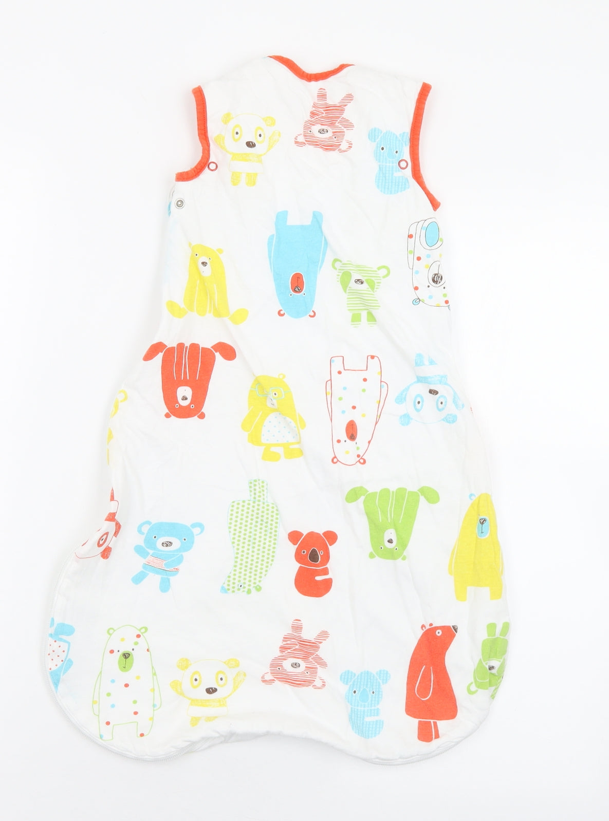 Gro Baby Multicoloured Geometric Cotton Babygrow One-Piece Size 0-3 Months  Snap - 0-6 Baby sleeping bag