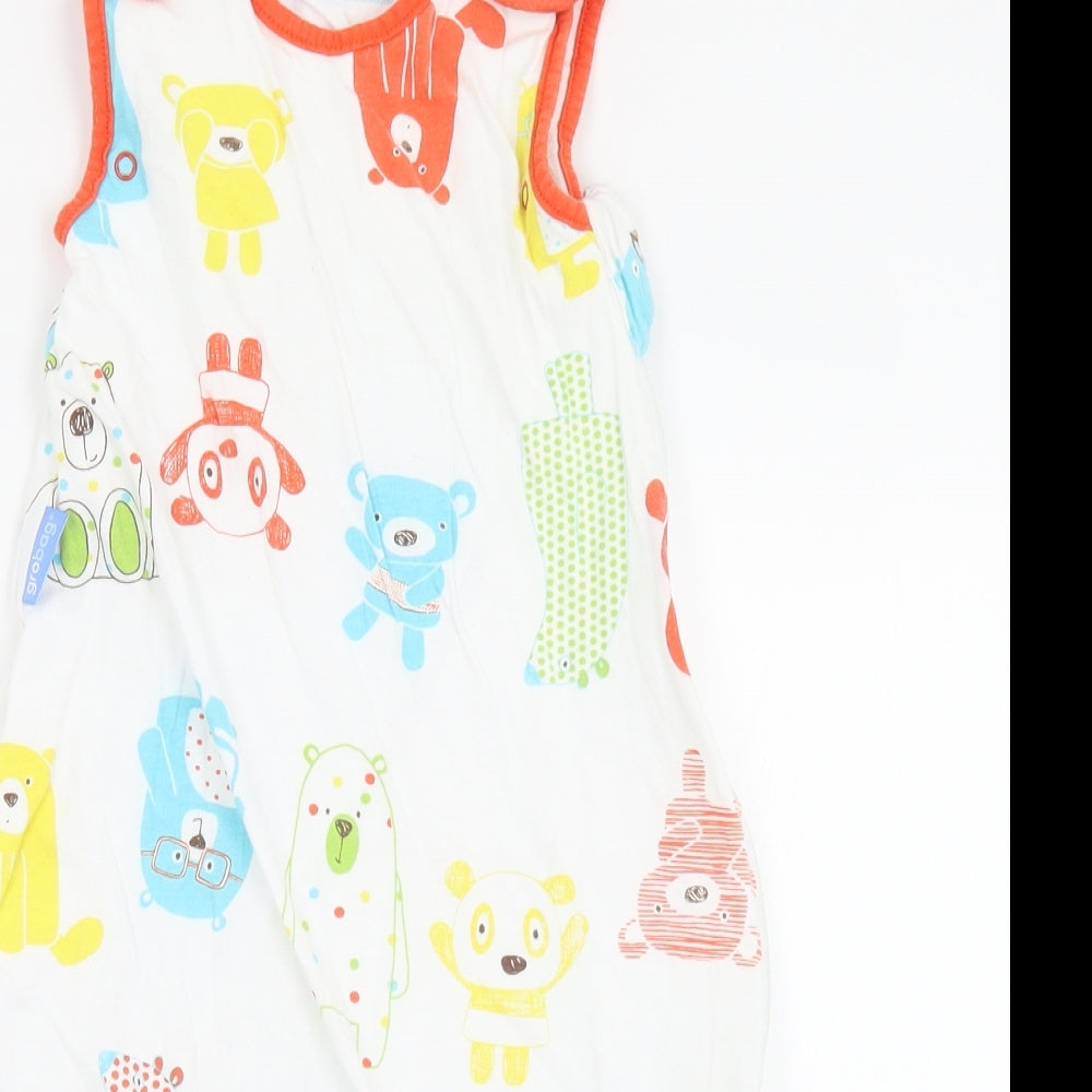 Gro Baby Multicoloured Geometric Cotton Babygrow One-Piece Size 0-3 Months  Snap - 0-6 Baby sleeping bag