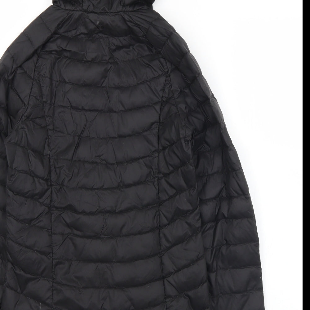 Mountain Warehouse Womens Black   Quilted Coat Size 6  Zip