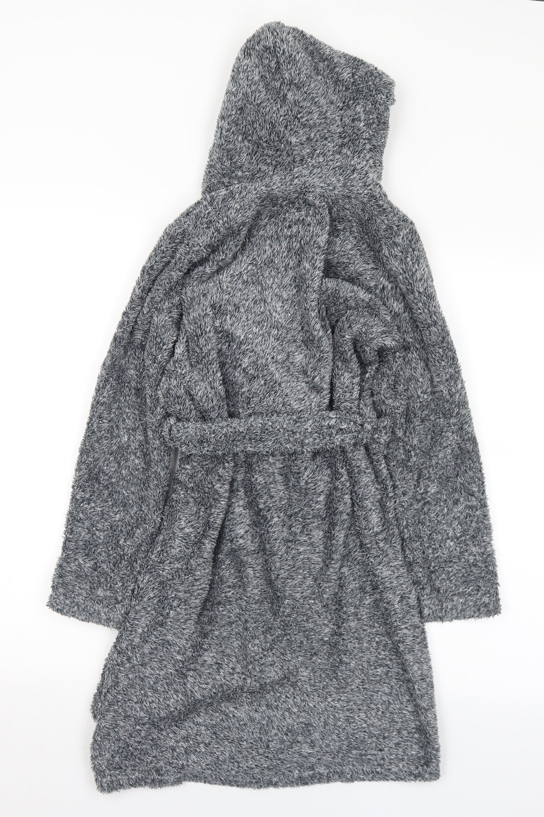Primark Boys Grey Solid Polyester  Gown Size 10-11 Years  Tie
