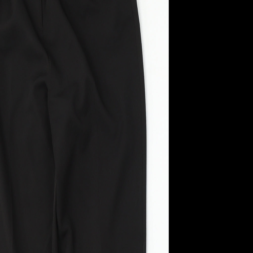 New Look Womens Black  Polyester Trousers  Size 8 L28 in Regular