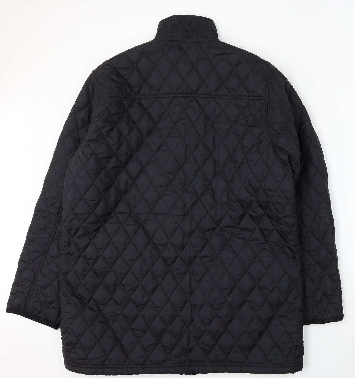 McKenzie Mens Black   Quilted Jacket Size L  Zip