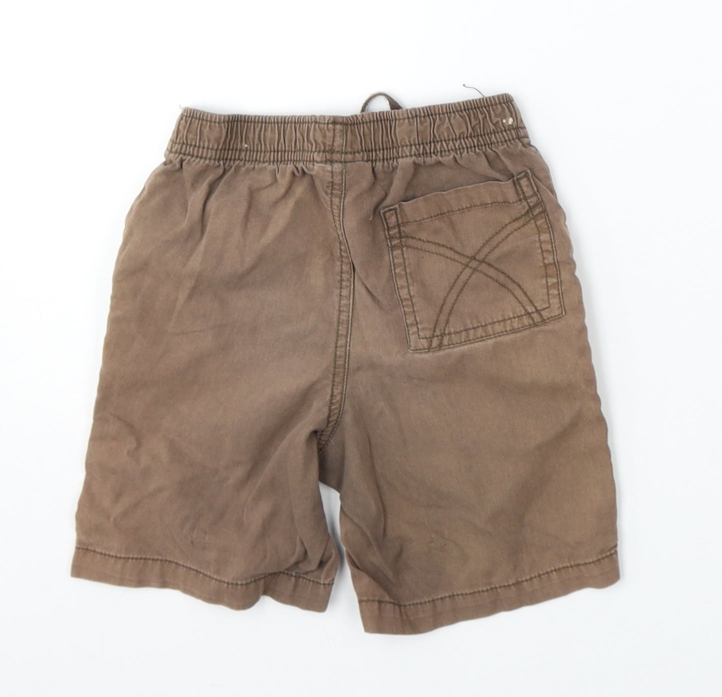 Cherokee Boys Brown  Cotton Bermuda Shorts Size 3-4 Years  Regular