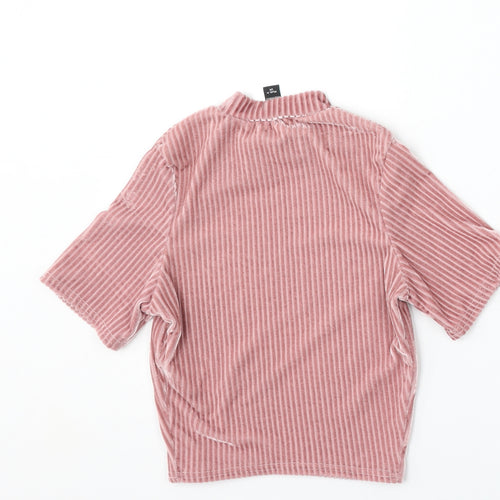 915 Generation Girls Pink Round Neck  Polyester Pullover Jumper Size 10 Years