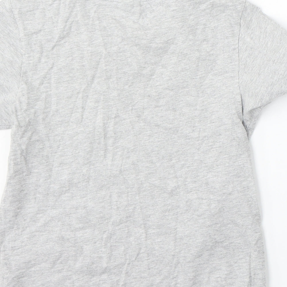 TU Boys Grey  Cotton Basic T-Shirt Size 8 Years Round Neck  - Star Wars