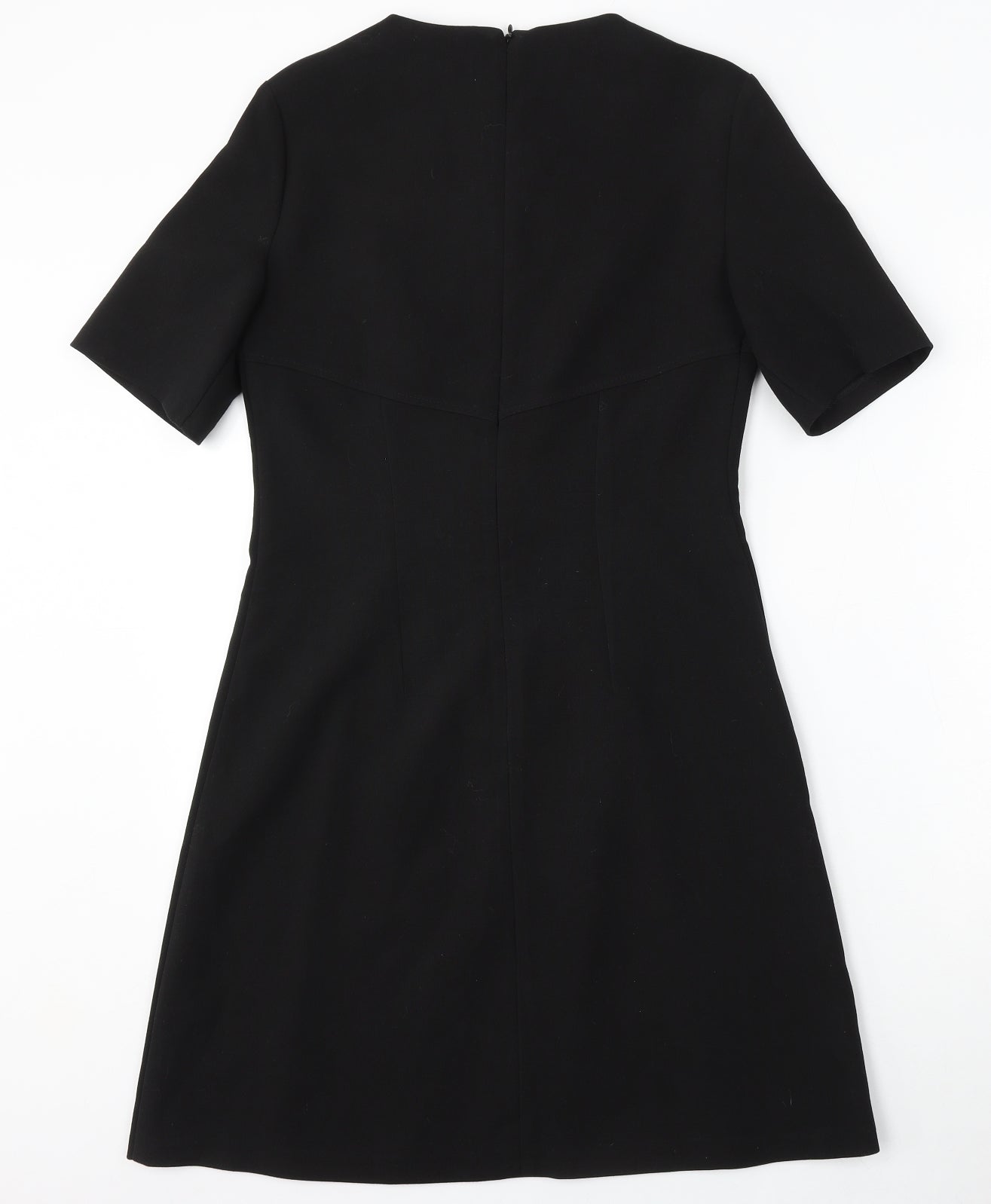 F&F Womens Black  Polyester Shift  Size 10  Round Neck