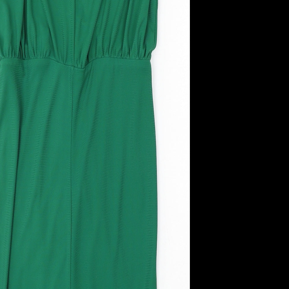 NEXT Womens Green  Polyester Shift  Size 10  Round Neck