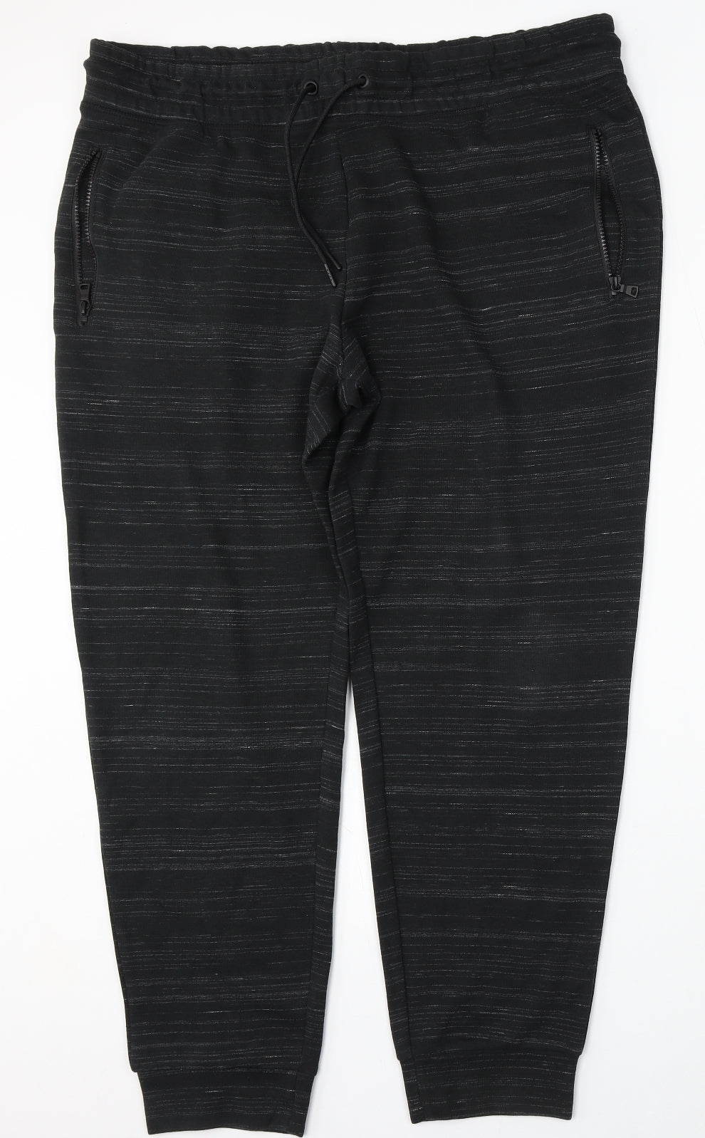 F&F Mens Grey  Cotton Jogger Trousers Size XL L30 in Regular