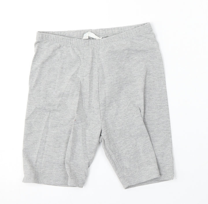 Primark Womens Grey  Polyester Sweat Shorts Size 6 L5 in Regular