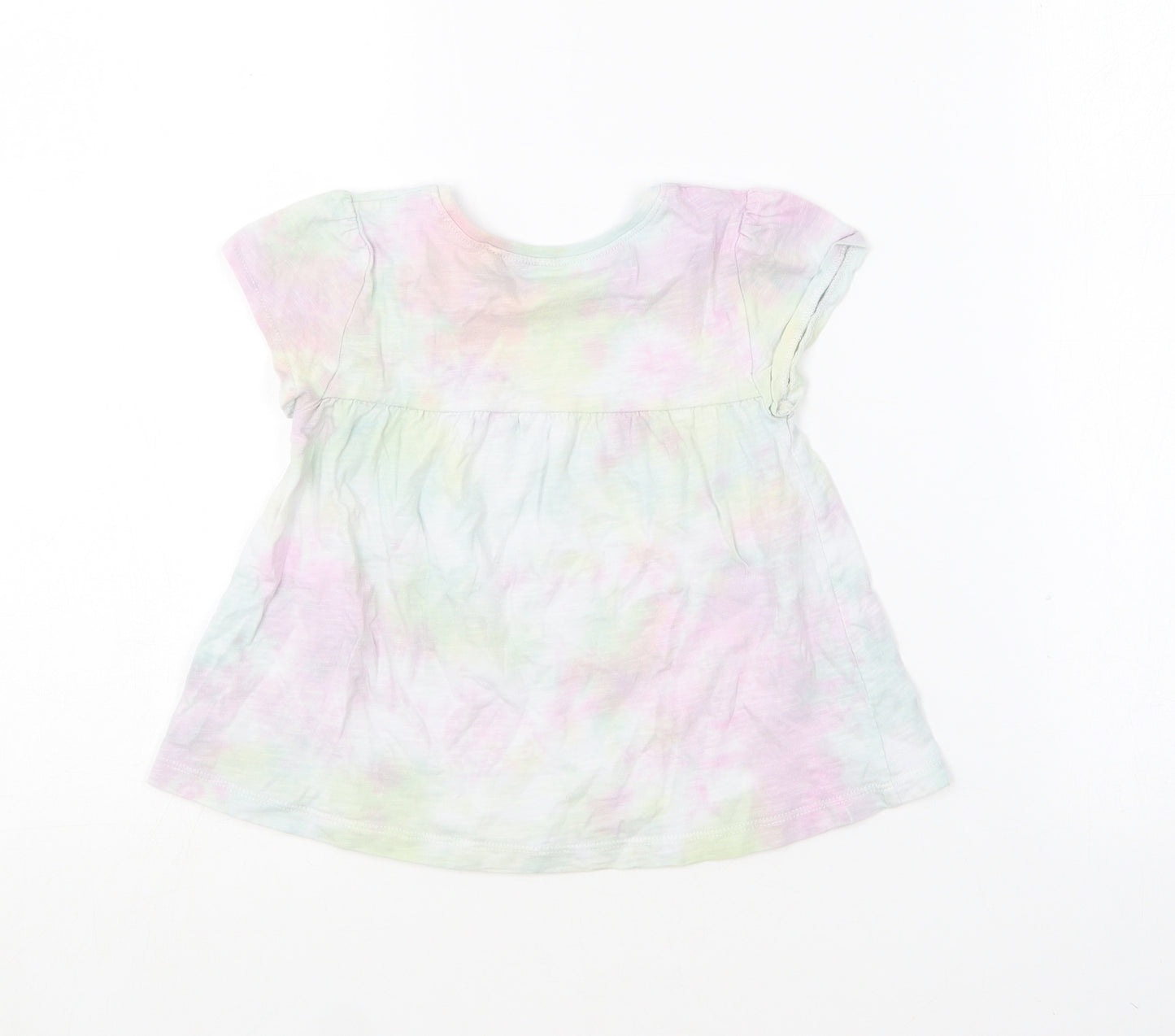 NEXT Girls Multicoloured  Cotton Shift  Size 2-3 Years  Round Neck
