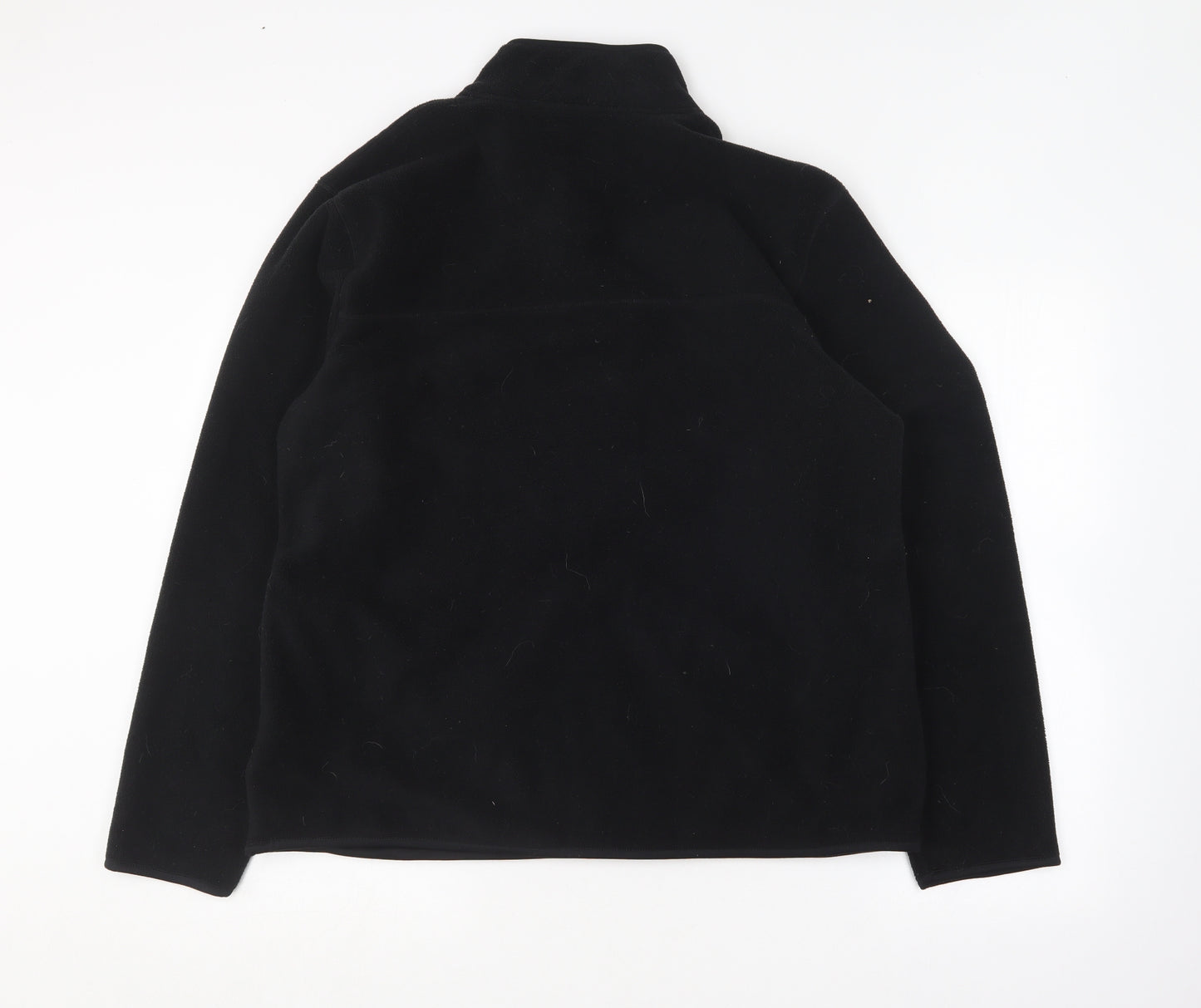 Marks and Spencer Mens Black  Polyester Pullover Sweatshirt Size XL