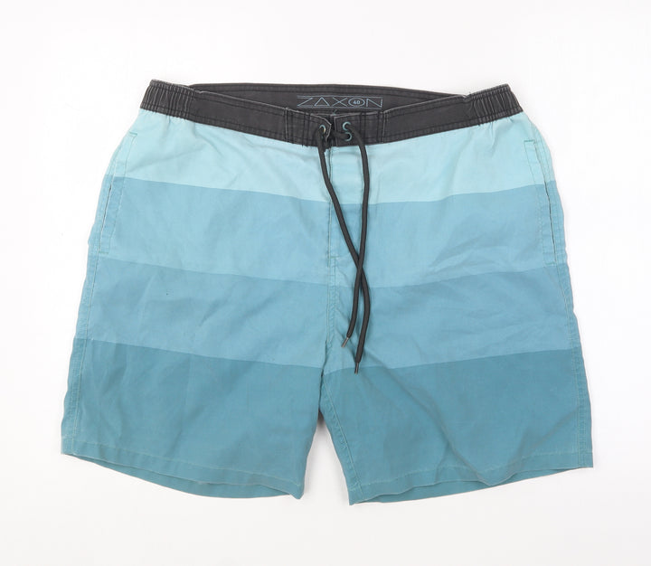 Preworn Womens Blue  Polyester Athletic Shorts Size 2XL L19 in Regular
