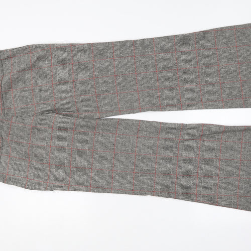 Miss Sixty Womens Black Houndstooth Polyester Trousers  Size 32 in L33 in Regular
