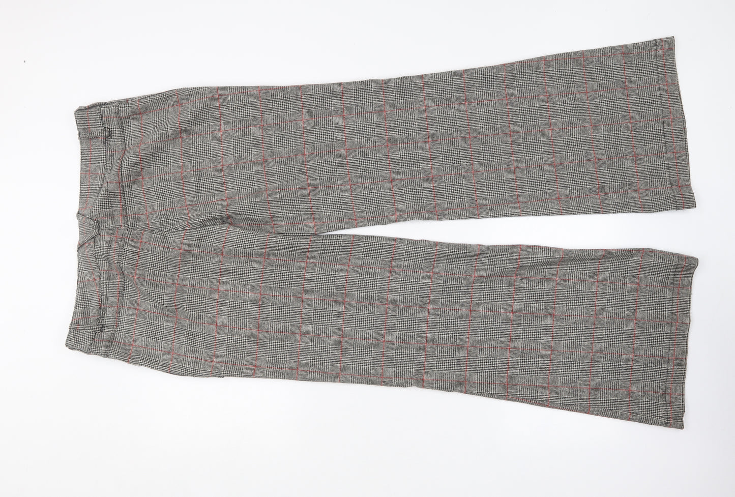 Miss Sixty Womens Black Houndstooth Polyester Trousers  Size 32 in L33 in Regular