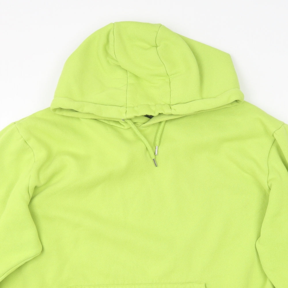 Primark Womens Green  Cotton Pullover Hoodie Size XL